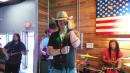 Known cowboy hat thief, Doug Balch (The Mercury Agenda) pulled off another heist during his show.